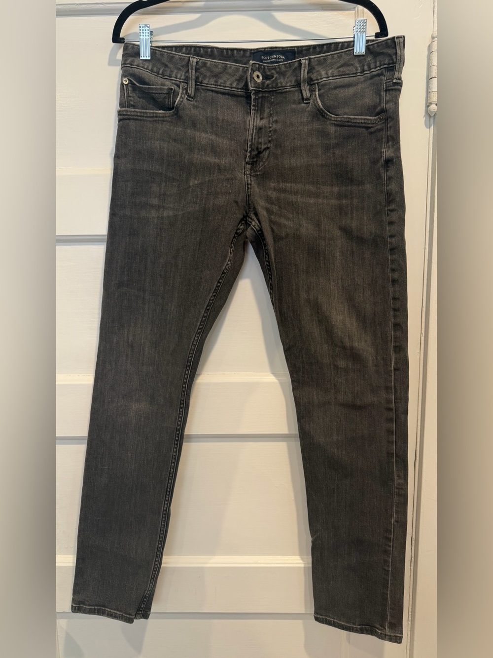 Scotch & Soda Men's Tye Slim Fit Gray Jeans
